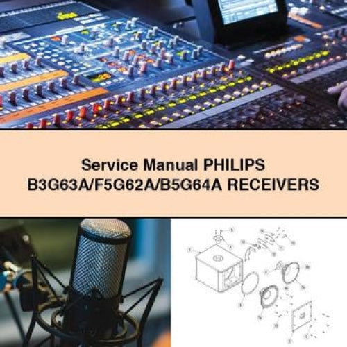 Service Manual PHILIPS B3G63A/F5G62A/B5G64A RECEIVERS PDF Download