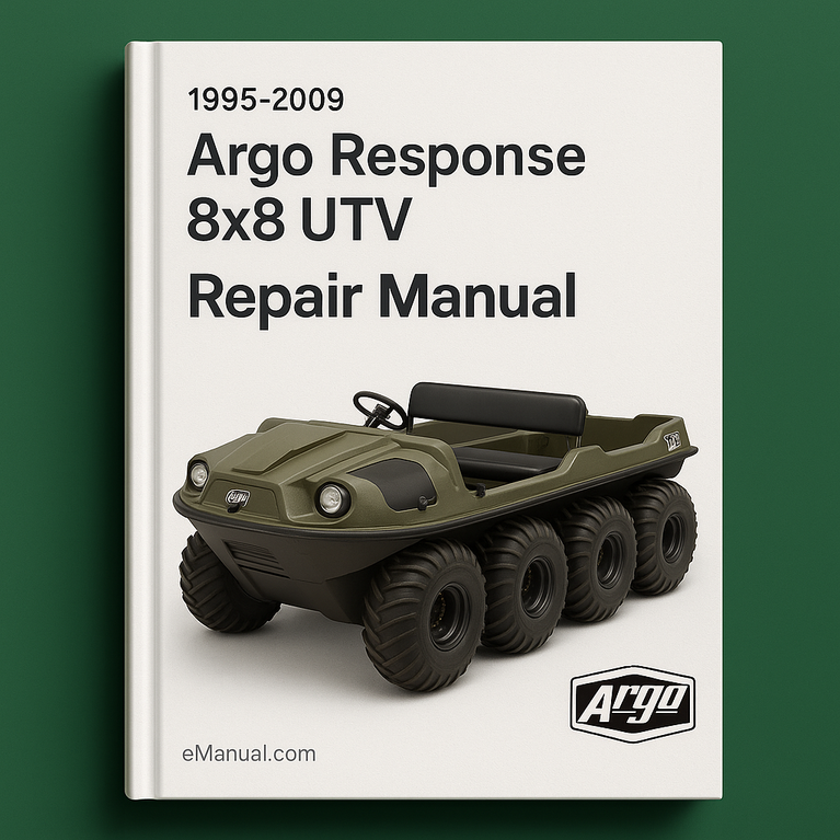 1995-2009 Argo Response 8x8 UTV Repair Manual