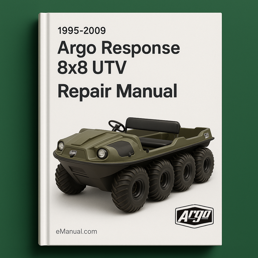 1995-2009 Argo Response 8x8 UTV Repair Manual