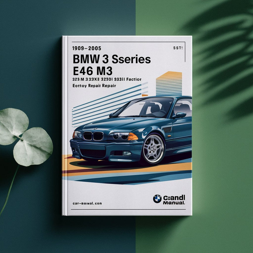 1999-2005 BMW 3er E46 M3 323i 325i 325xi 328i 330i 330xi Werks-Service-Reparaturhandbuch als PDF-Download