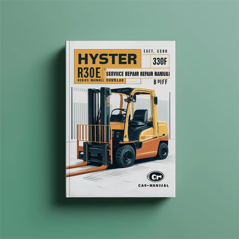 Hyster R30E R30EA R30EF R30ES R30F R30FA R30FF Electric Forklift Parts (B174) Catalog PDF