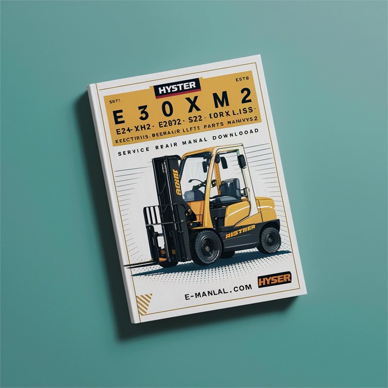 Hyster E25xm2 E30xm2 E35xm2 E40xms2 Electric Forklift Parts (D114) Catalog PDF
