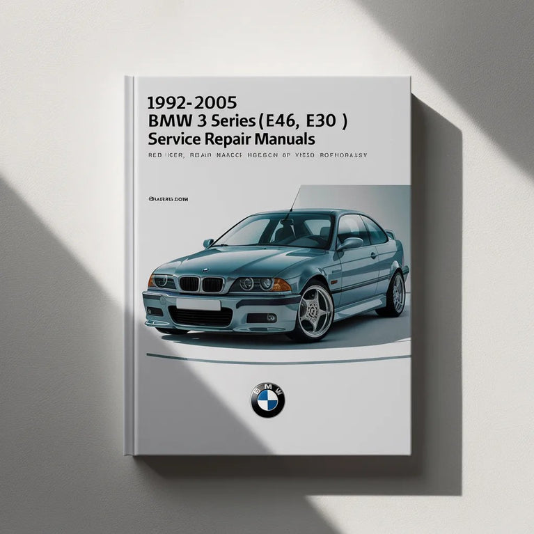 1992-2005 BMW 3 (E36 E46 E30) Service Repair Manuals