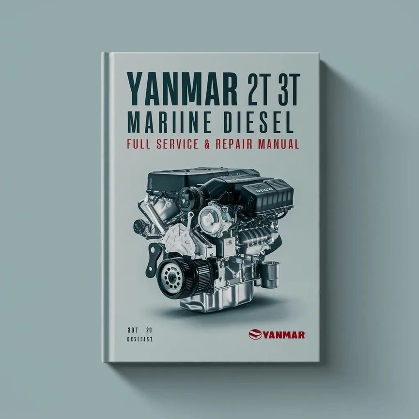 YANMAR 2T 3T Marine Diesel Engine Full Service & Repair Manual PDF Download