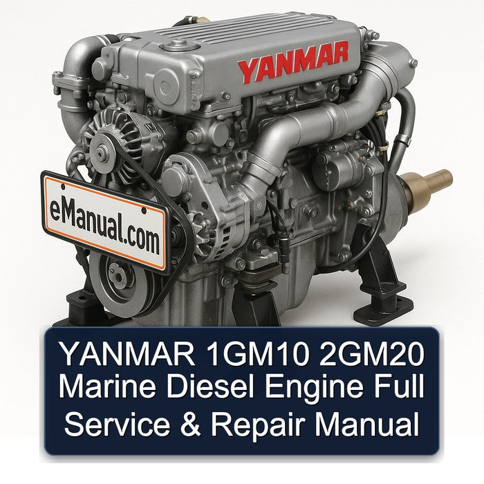 Yanmar 1gm10 2gm20 Marine Diesel Engine Service Repair Workshop Manual PDF