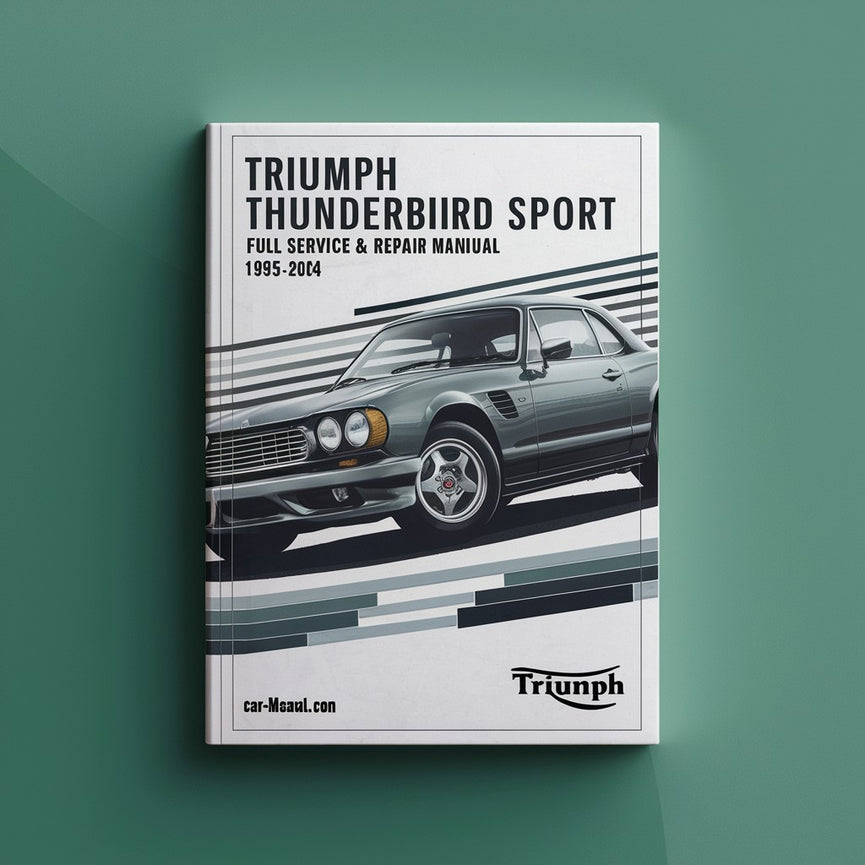 Triumph THUNDERBIRD SPORT 900 Motorcycle Full Service & Repair Manual