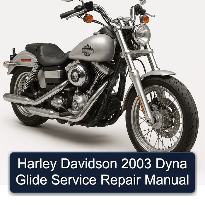 2003 Harley Davidson Model 125 Dyna Glide Service Repair Workshop Manual PDF