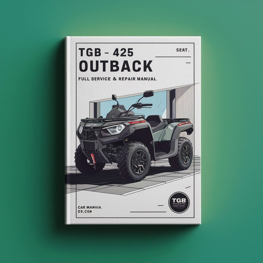 TGB 425 OUTBACK ATV Full Service & Repair Manual