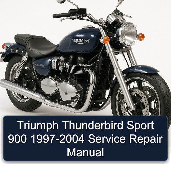 1997-2004 Triumph Thunderbird Sport 900 Service Repair Workshop Manual PDF