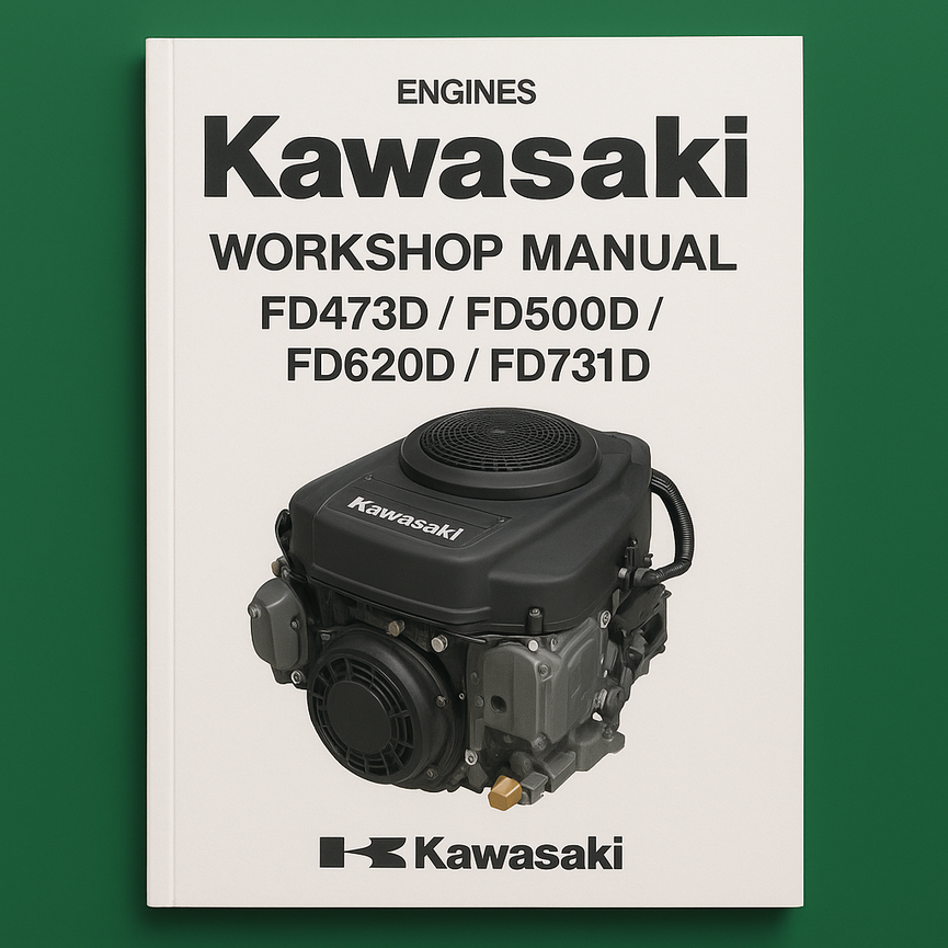 Kawasaki Engine WorkShop Service Repair Manual FD671D FD711D FD750D FD791D