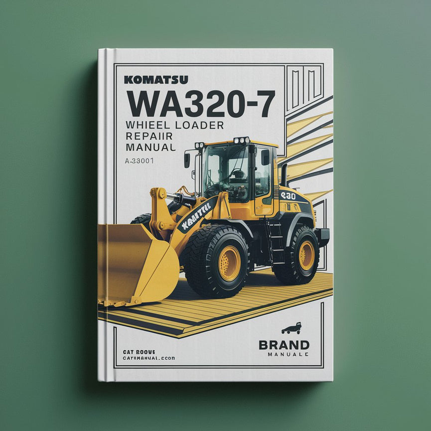 Komatsu WA320-7 Wheel Loader Service Repair Manual A36001