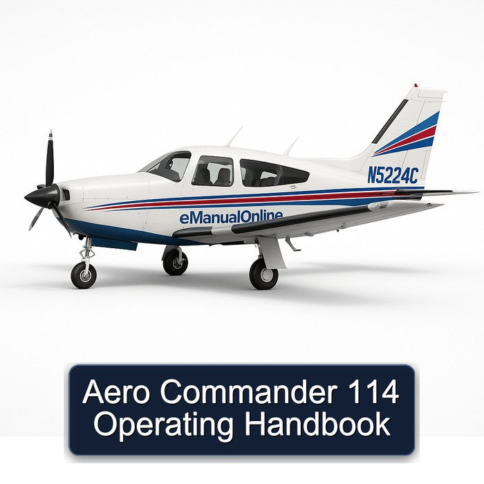Aero Commander 114 Operating Service Repair Workshop Manual PDF