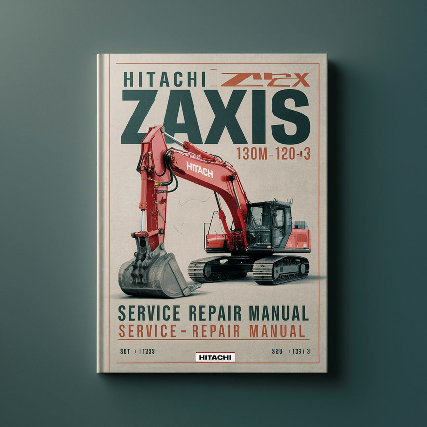 Hitachi Zaxis ZX 110-3 110M-3 120-3 130K-3 130L-3 135US-3 135USK-3 135USL-3 Excavator Service Repair Manual