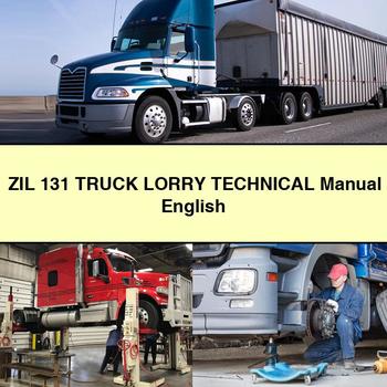 ZIL 131 Truck LORRY Technical Manual English PDF Download