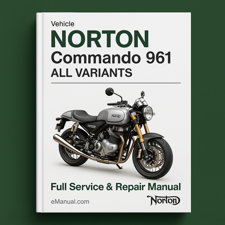 NORTON CommandO 961 All VARIANTS Full Service & Repair Manual