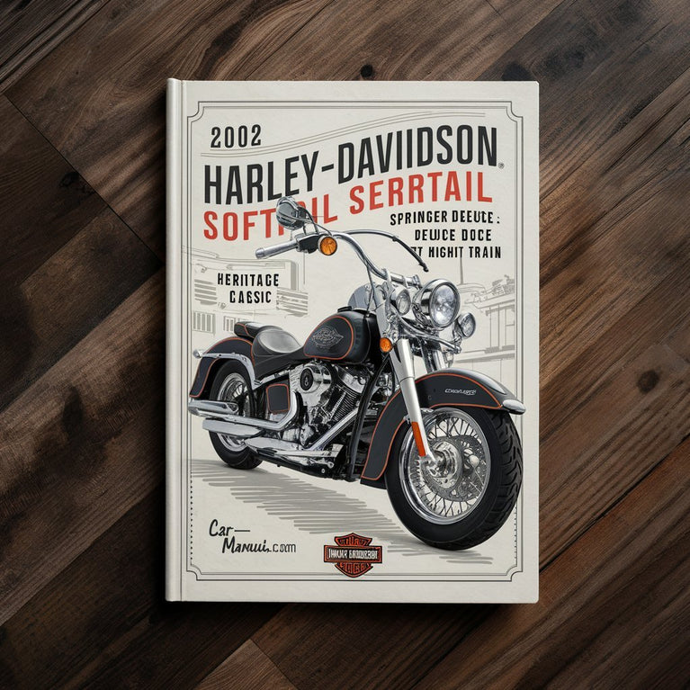 2002 Harley-Davidson Softail Service Repair Manual SET Heritage Classic Springer Deuce Fat Boy Night Train PDF Download