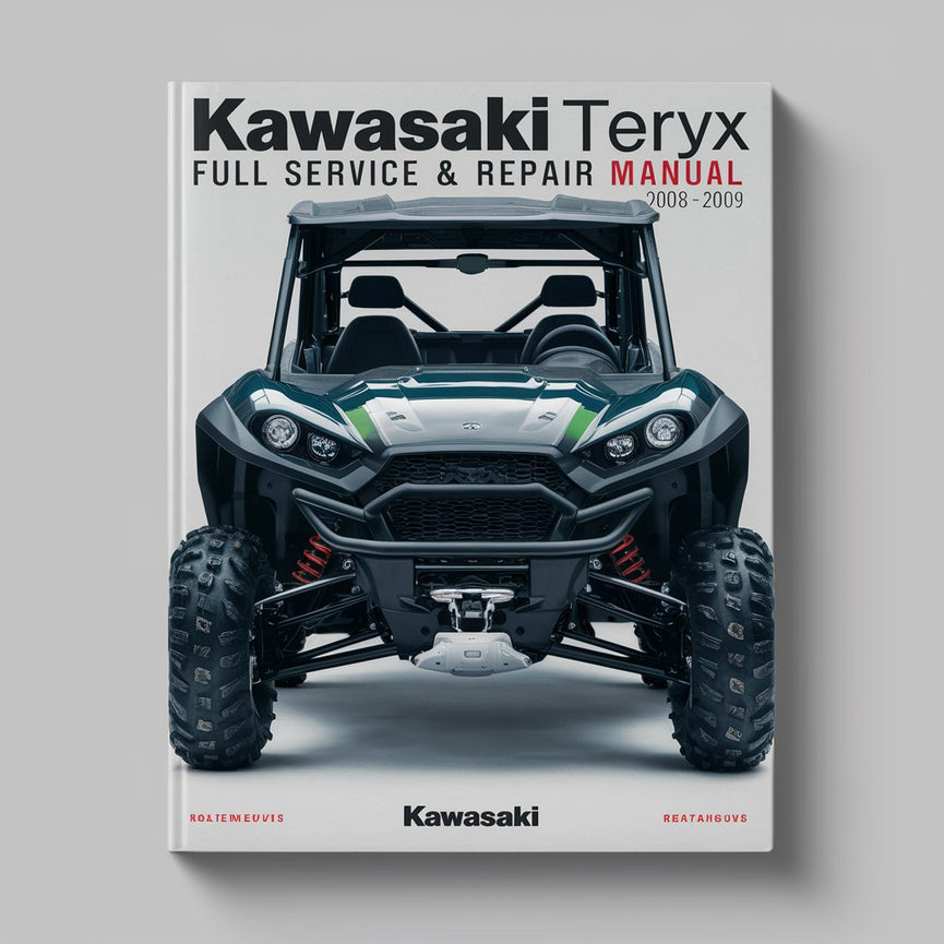 KAWASAKI TERYX 750 FI 4X4 Full Service & Repair Manual 2008-2009