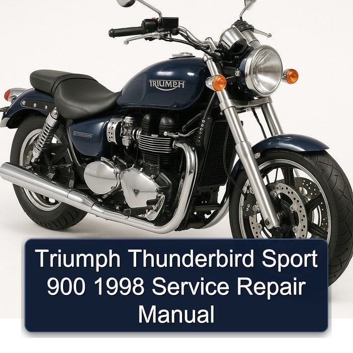 1998 Triumph Thunderbird Sport 900 Service Repair Workshop Manual PDF