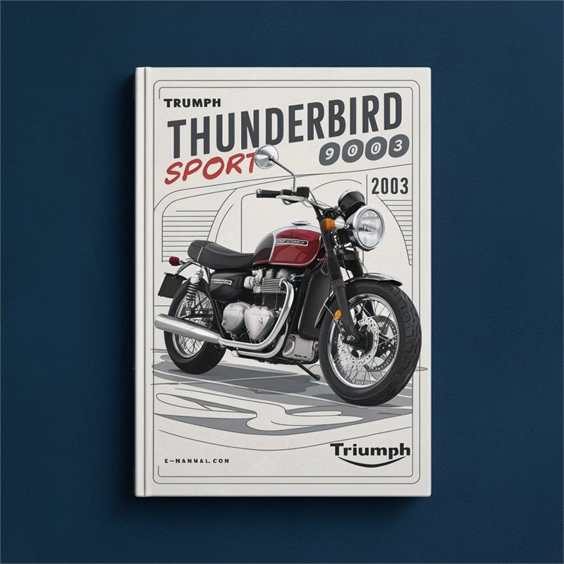 2003 Triumph Thunderbird Sport 900 Service Repair Workshop Manual PDF