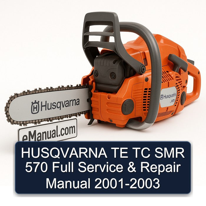 2001-2003 Husqvarna SMR Models TE TC 570 Service Repair Workshop Manual PDF