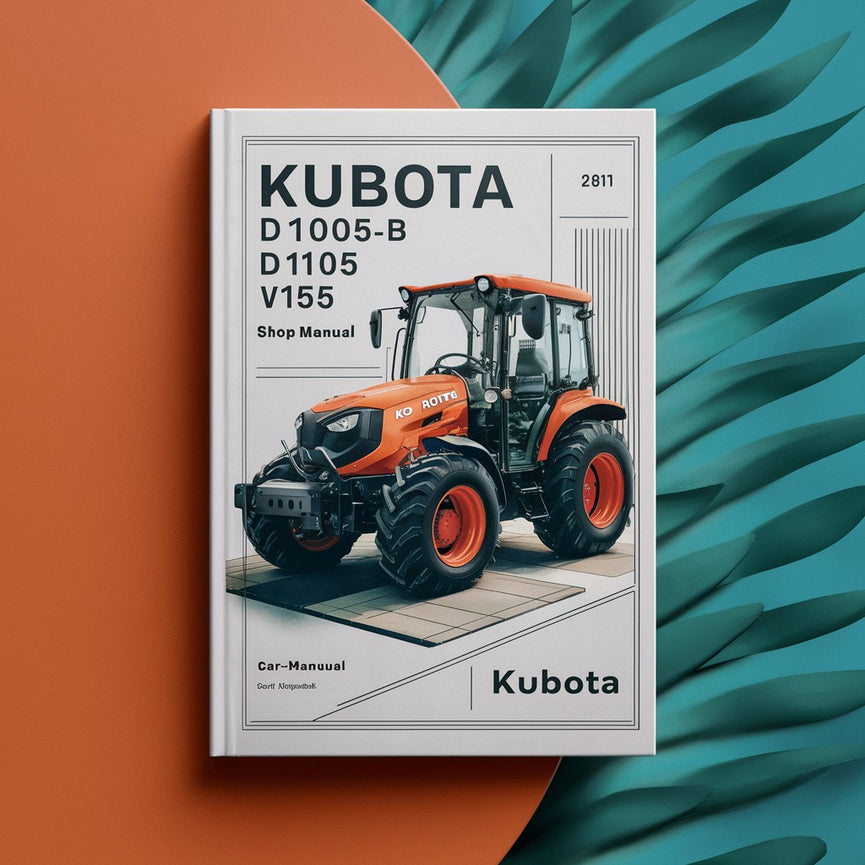 Kubota D905-B D1005-B D1105 V1505 D1105-TB Werkstatthandbuch PDF-Download