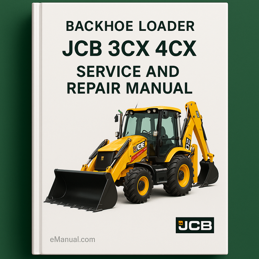 JCB 3cx 4cx Backhoe loader Service and Repair Manual