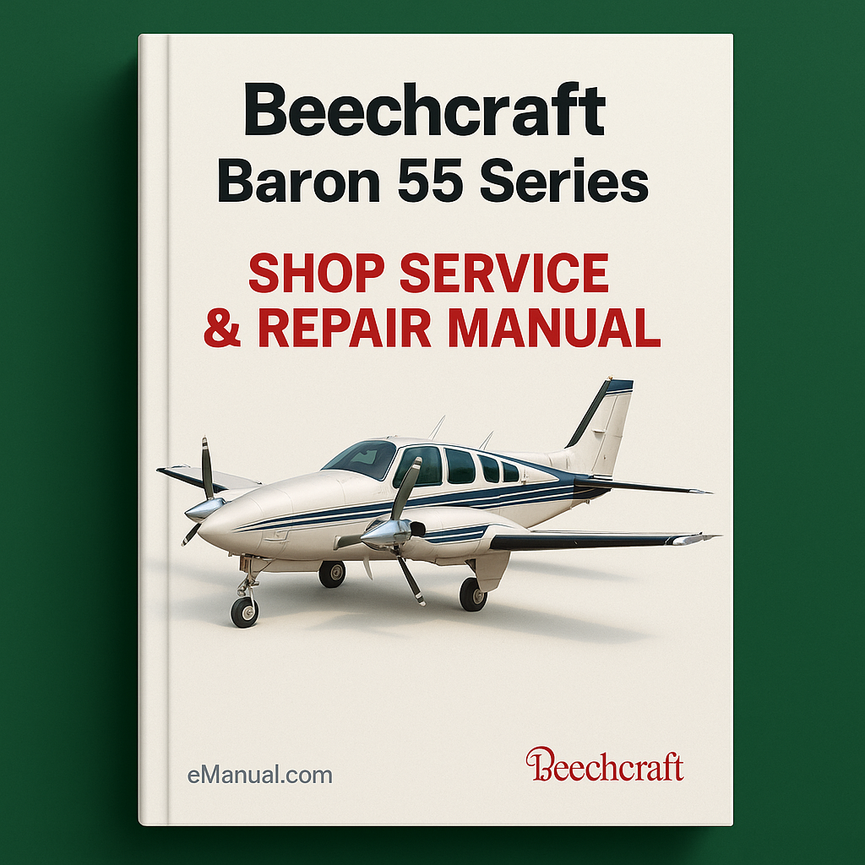 Beechcraft Baron 55 series shop Service Repair Manual
