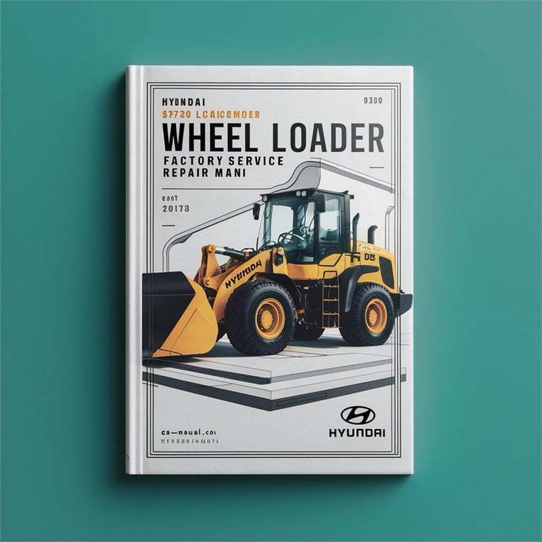 Hyundai SL730 Wheel Loader Service Repair Workshop Manual PDF