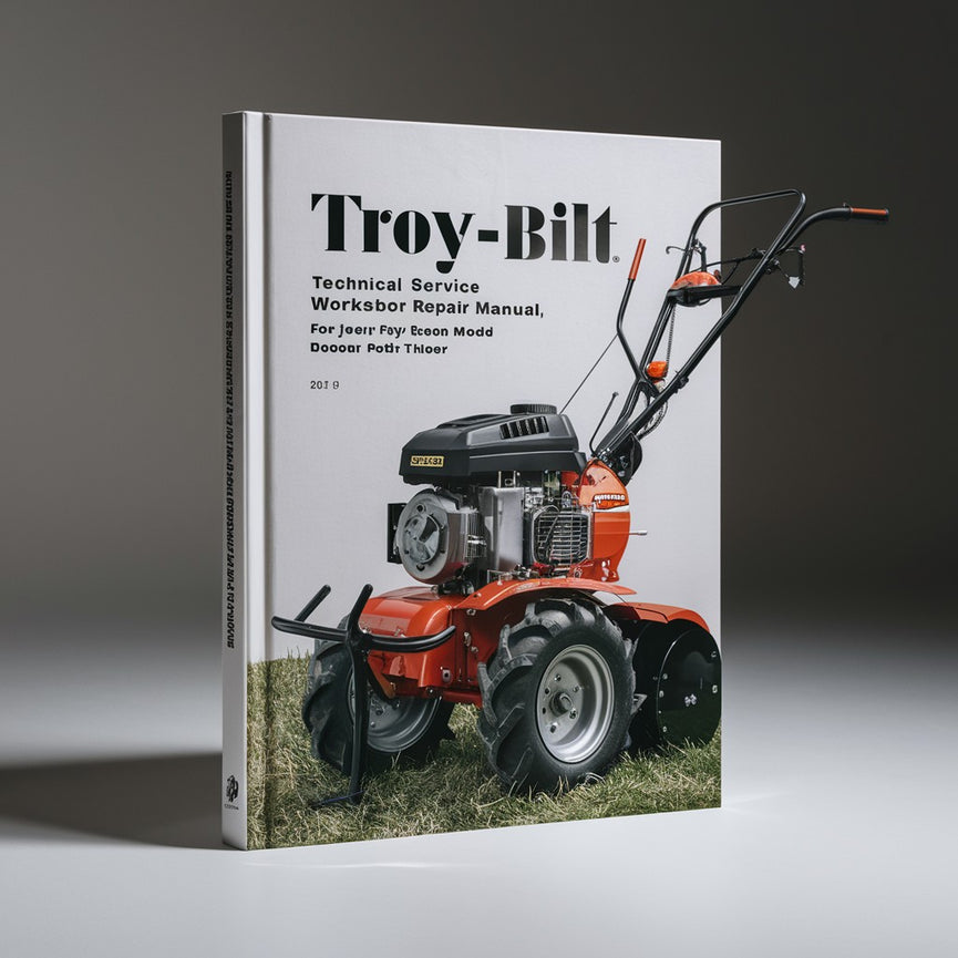 Troy-Bilt Technisches Service-Werkstatt-Reparaturhandbuch für Junior Pony Econo Horse Modell Roto Tillers von Troy Bilt PDF Download