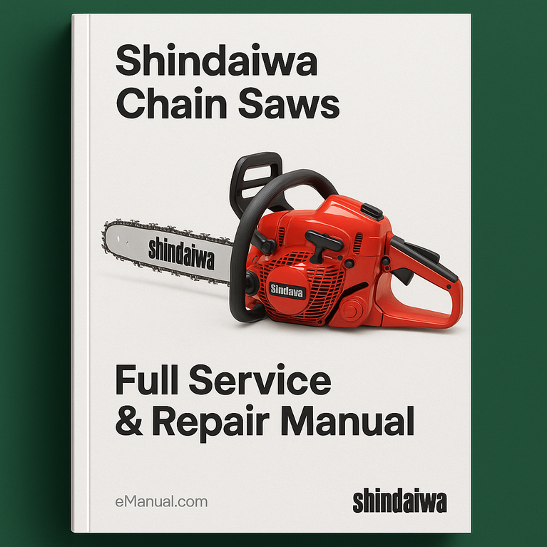 Shindaiwa Chain Saws Full Service Repair Manual