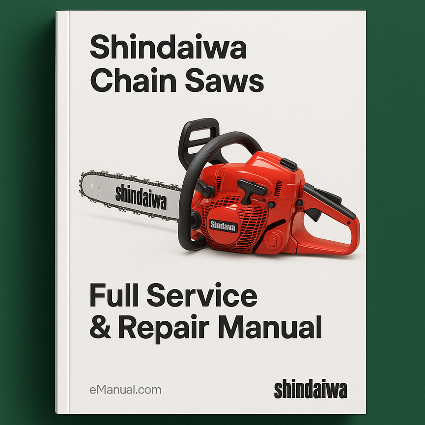 Shindaiwa Chain Saws Full Service Repair Manual