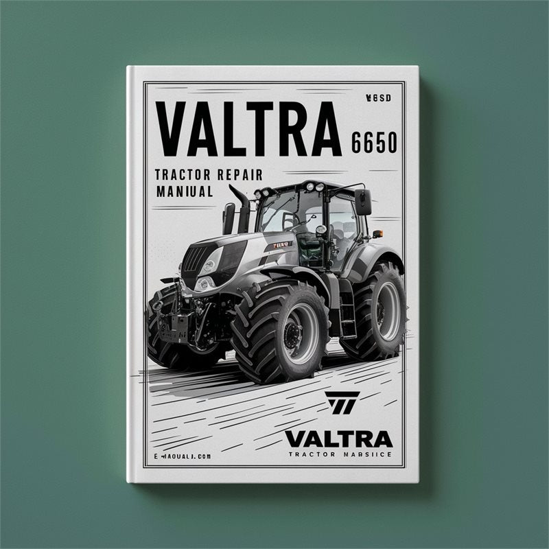 Valtra 6650 Tractor Service Repair Workshop Manual PDF