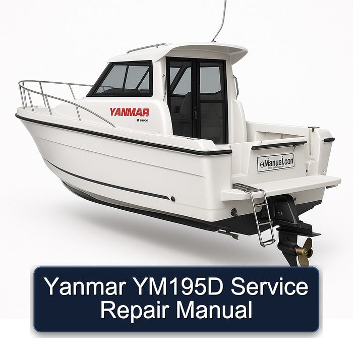 Yanmar YM195D Service Repair Workshop Manual PDF