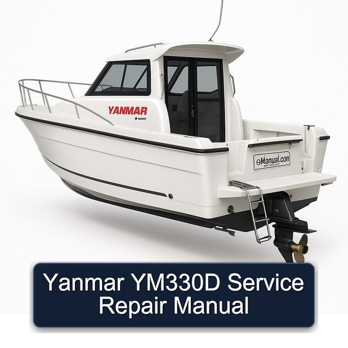 Yanmar YM330D Service Repair Workshop Manual PDF