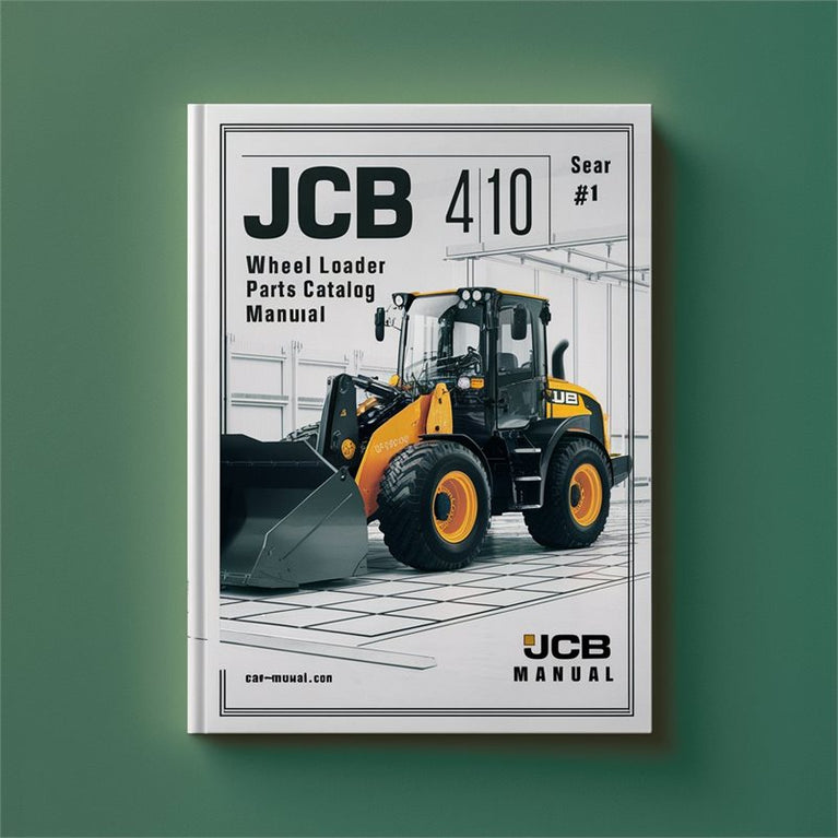 JCB 410 Wheel Loader Parts Catalog PDF