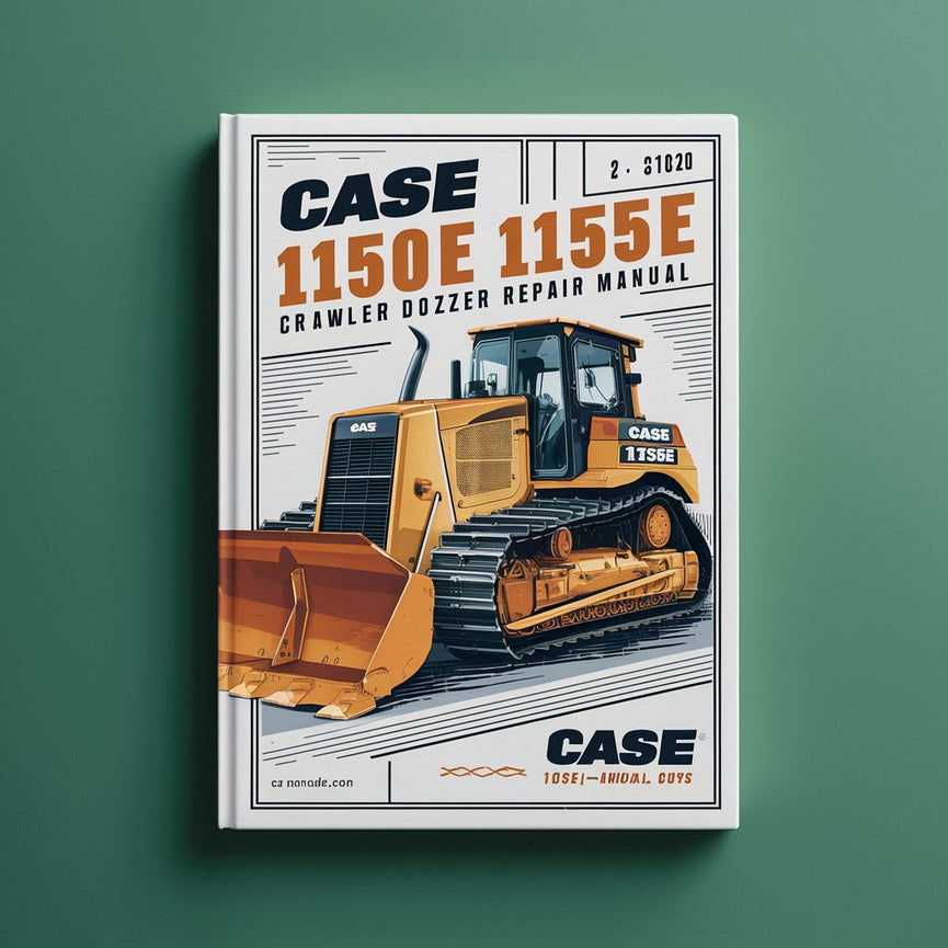 Case 1150E 1155E Crawler Dozer Loader Service Repair Manual-Improved-PDF Download