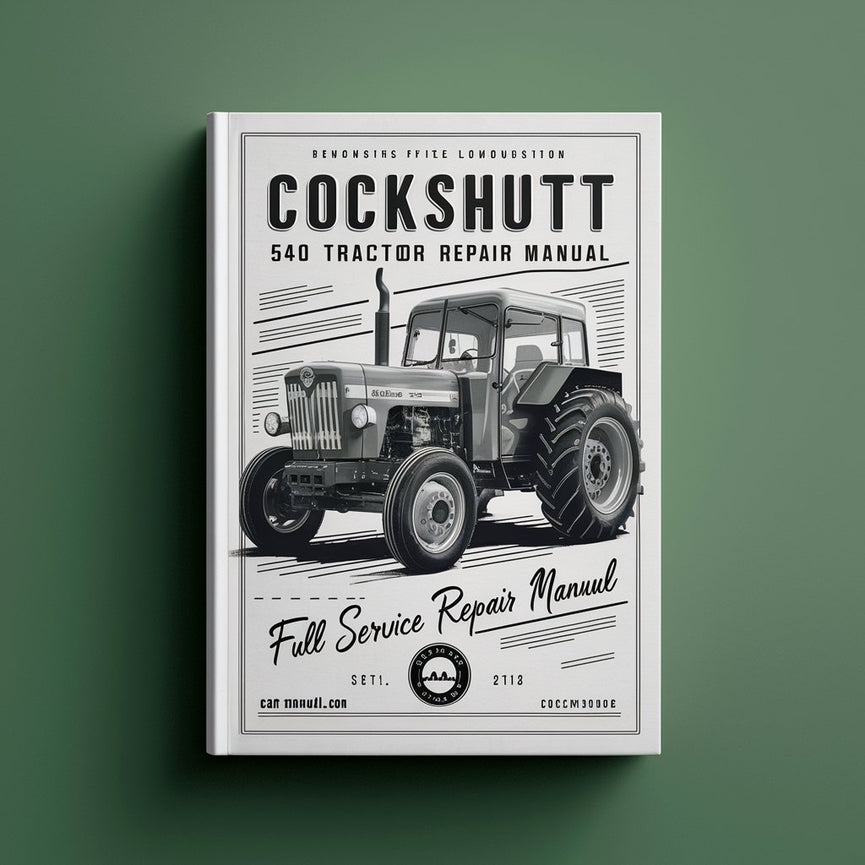 Cockshutt 540 Tractor Full Service Repair Manual