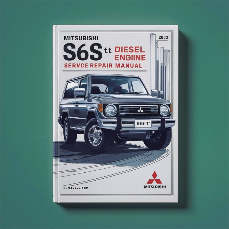 Mitsubishi S6S S6S-T Diesel Engine Service Repair Workshop Manual PDF