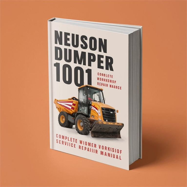 Neuson Dumper 1001 Service Repair Workshop Manual PDF