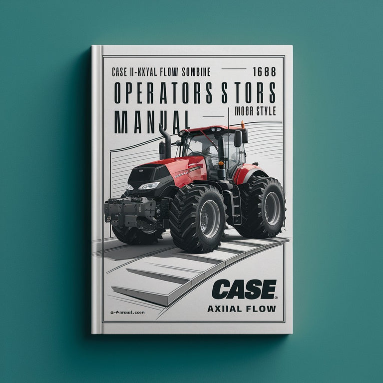 CASE IH AXIAL FLOW 1688 Sombine OperatorS Manual