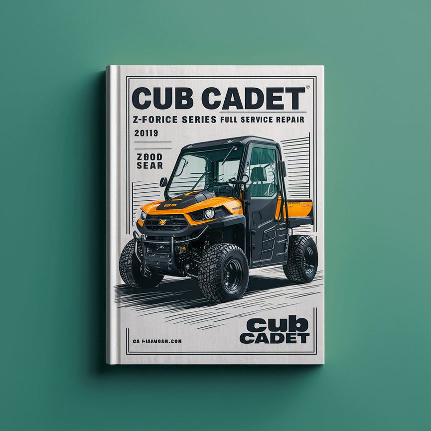 Cub Cadet Z-Force Series Full Service Repair Manual