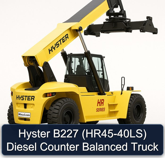 Hyster B227 (HR45-40LS) Diesel Counter Balanced Truck