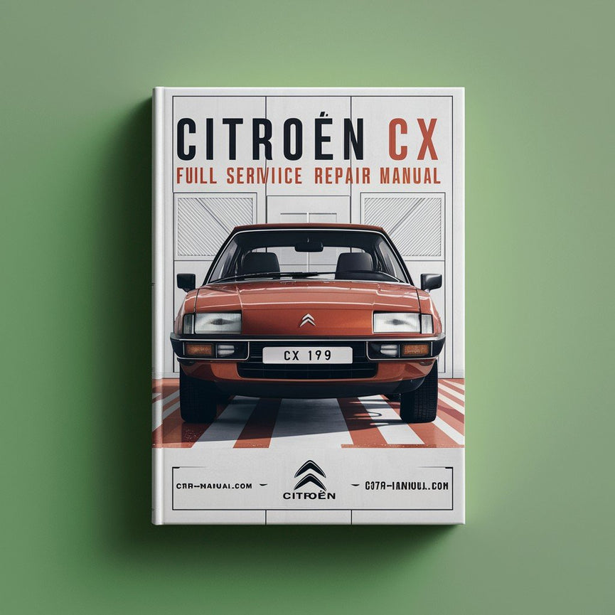 Citroen CX 1979 Full Service Repair Manual