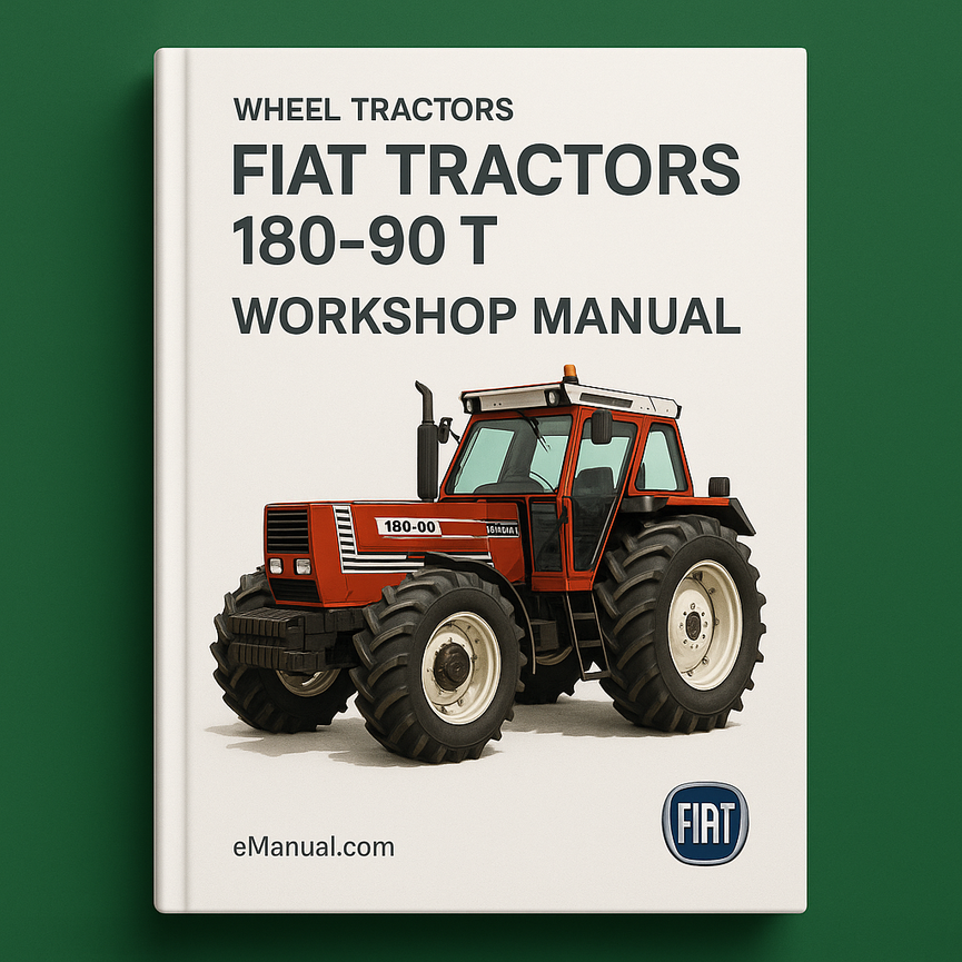 Workshop Manual Fiat Tractors Repair 180-90 T