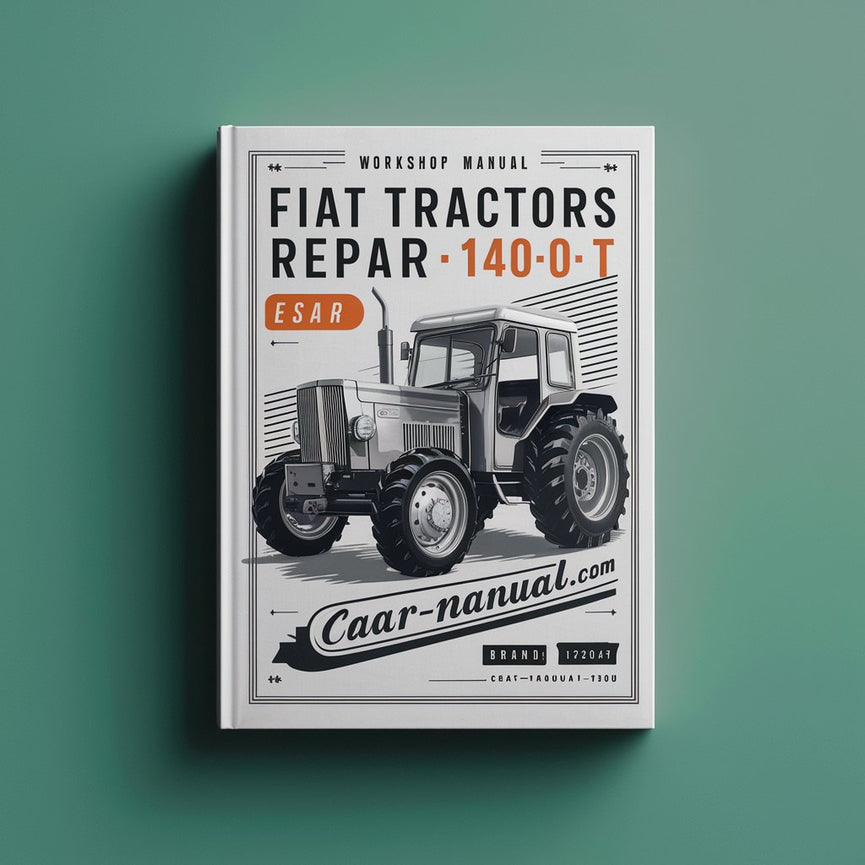 Workshop Manual Fiat Tractors Repair 140-90 T PDF Download