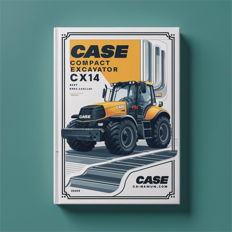 Case Compact Excavator CX14 Parts Catalog PDF