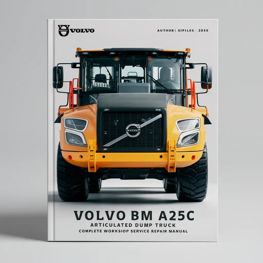 Camión volquete articulado Volvo BM A25C Manual completo de reparación y servicio de taller Descargar PDF