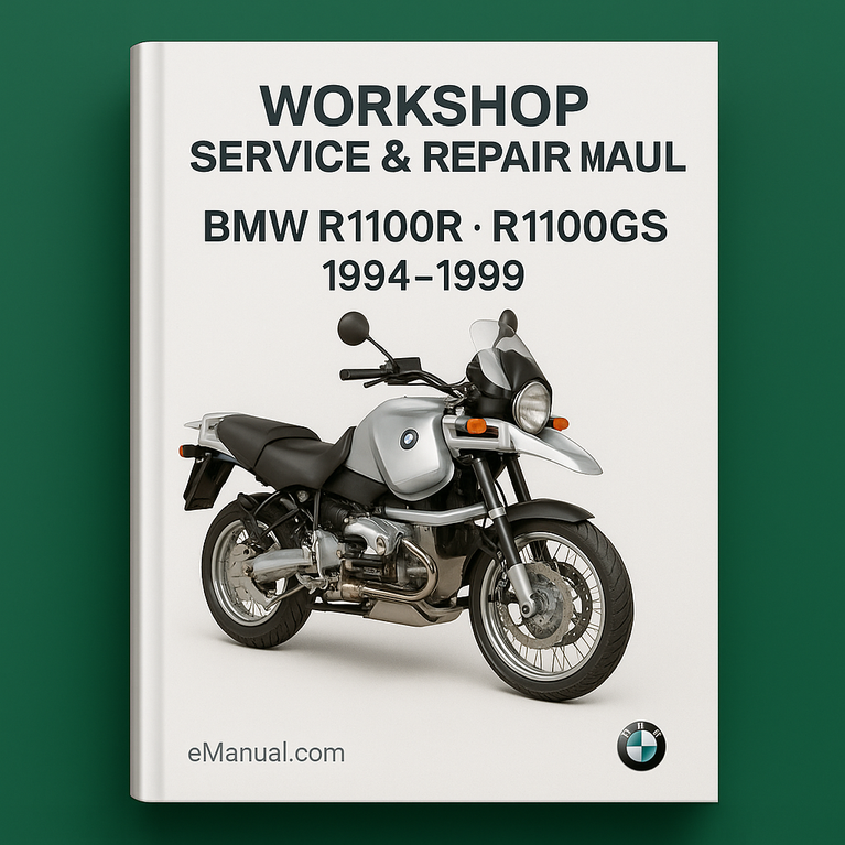 BMW R1100R 1100GS 1994-1999 Workshop Service Repair Manual