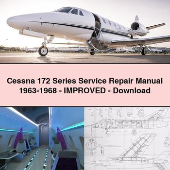 Manual de reparación de servicio Cessna Serie 172 1963-1968 - Mejorado - Descargar PDF