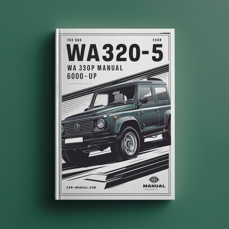 WA320-5 WA 320-5 shop Manual 60001 and up